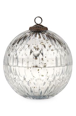 ILLUME Mercury Basalm & Cedar Ornament Candle in Balsam Cedar Silver