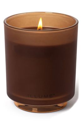 ILLUME Terra Tabac Glass Candle in Brown