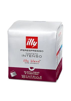 Illy Coffee Iper Coffee Capsules Intenso 6-Piece 18-Count Set