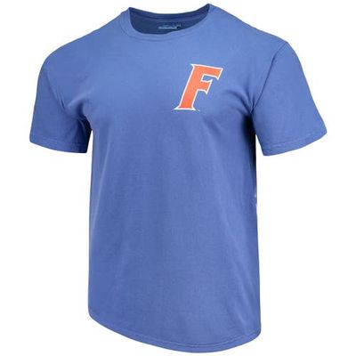 IMAGE ONE Men's Royal Florida Gators Baseball Flag Comfort Colors T-Shirt