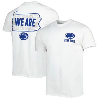 IMAGE ONE Men's White Penn State Nittany Lions Hyperlocal T-Shirt