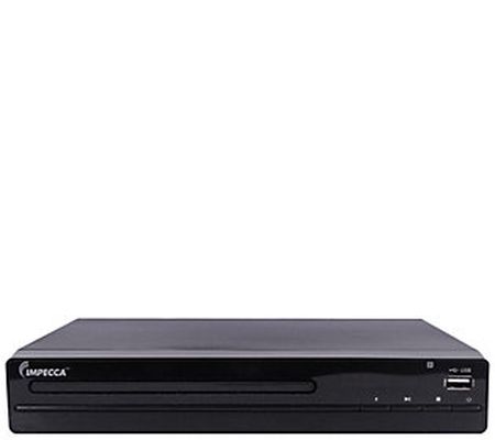 Impecca Compact Home DVD Player with HDMI Upsca ling