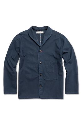Imperfects Shepherds Shirt in Navy