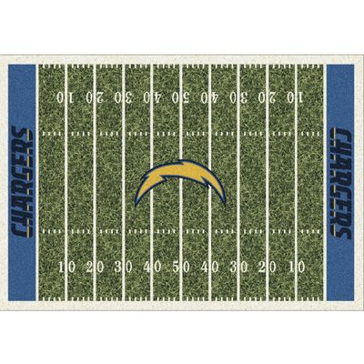 Imperial Los Angeles Chargers 5'4'' x 7'8'' Home Field Rug