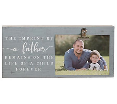 Imprint of a Father Photo Displayer By Sincere Surroundings