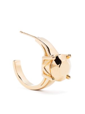 IN GOLD WE TRUST PARIS faux-ring hoop earring