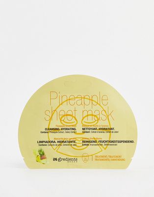 iN.gredients Pineapple Sheet Mask-No color