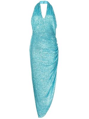 In The Mood For Love Madeleine maxi dress - Blue