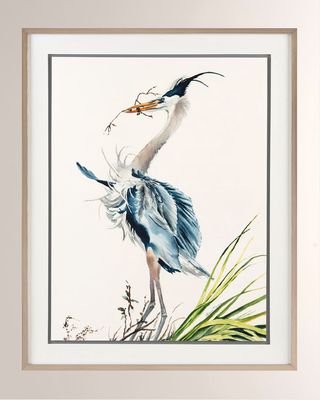 "In the Wind" Watercolor Print on Paper by Annie Moran