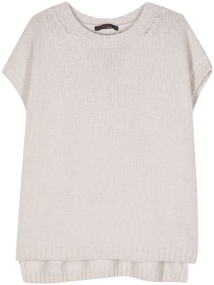 Incentive! Cashmere Artemisa cashmere vest - Neutrals