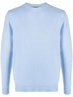 Incentive! Cashmere crew-neck cashmere jumper - Blue