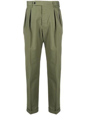 Incotex balloon-cut chino trousers - Green