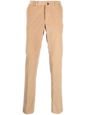 Incotex corduroy slim-fit trousers - Neutrals