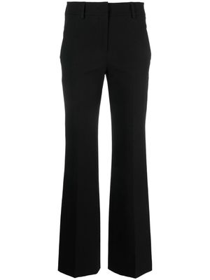 Incotex cotton flared trousers - Black