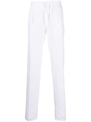 Incotex drawstring-fastening waist trousers - White
