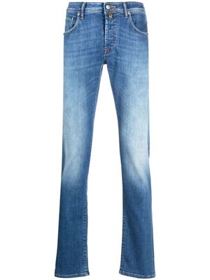 Incotex faded slim-fit jeans - Blue