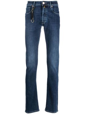 Incotex high-rise skinny jeans - Blue