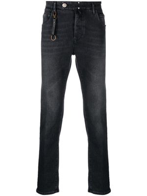 Incotex high-rise slim-fit jeans - Blue