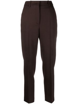 Incotex high-waisted tailored trousers - Brown