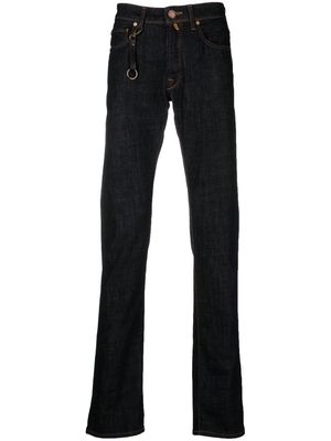 Incotex keyring-attachment slim jeans - Blue