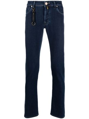Incotex low-rise skinny jeans - Blue
