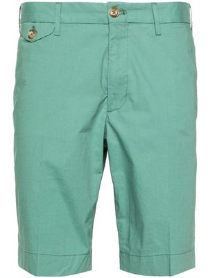 Incotex mid-rise chino shorts - Green