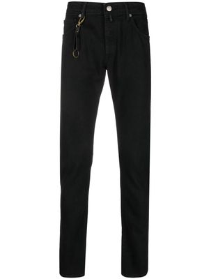 Incotex mid-rise skinny jeans - Black