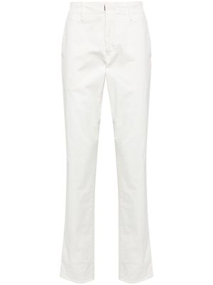 Incotex mid-rise stretch-cotton straight-leg trousers - Neutrals