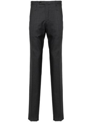 Incotex mid-rise virgin-wool trousers - Grey