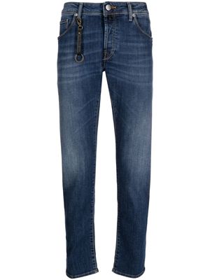 Incotex pendant-detail slim-fit jeans - Blue