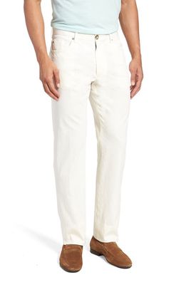 Incotex Regular Fit Jeans in Ivory
