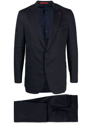 Incotex slim-cut single-breasted suit - Blue