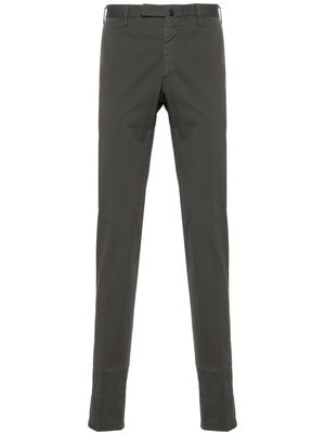 Incotex slim-cut stretch-cotton trousers - Grey