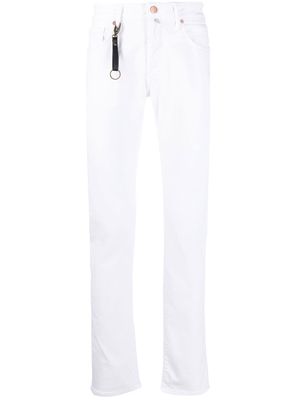 Incotex slim-fit jeans - White