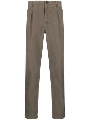Incotex slim-fit regular trousers - Brown
