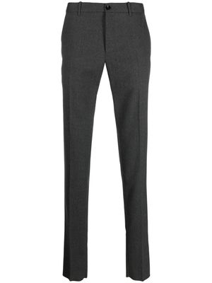 Incotex slim-fit wool blend trousers - Grey