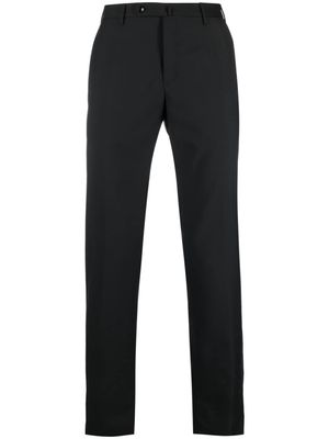 Incotex slim-fit wool tailored trousers - Black