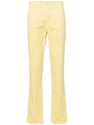 Incotex straight-leg cotton-blend chinos - Yellow