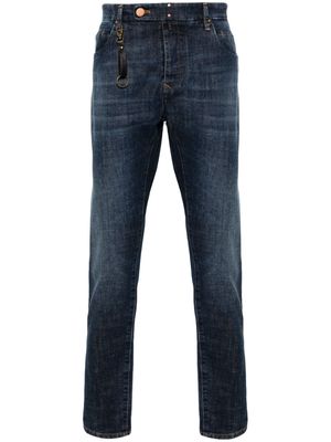 Incotex straight-leg mid-rise jeans - Blue