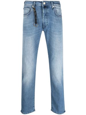 Incotex straight-leg washed jeans - Blue