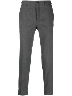 Incotex tailored cropped trousers - Grey
