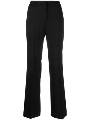 Incotex tailored flared trousers - Black