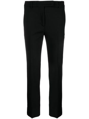 Incotex tailored straight-leg trousers - Black