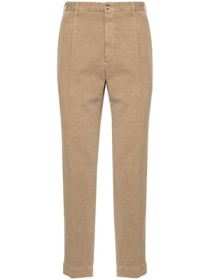 Incotex tailored tapered trousers - Neutrals