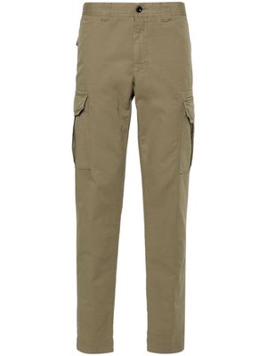 Incotex tapered cargo trousers - Green