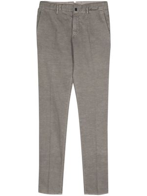 Incotex tapered-leg trousers - Grey