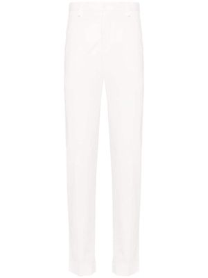 Incotex tapered-leg trousers - White