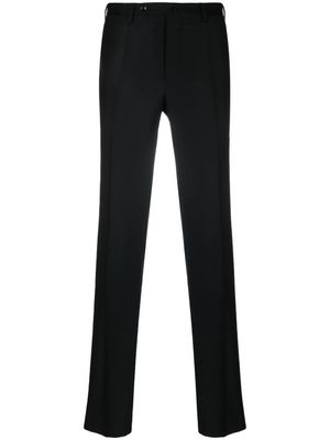 Incotex virgin-wool tailored trousers - Black