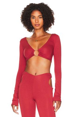 Indah Layla Top in Red