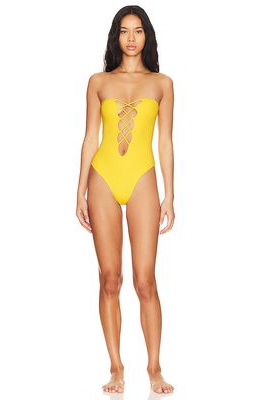 Indah Pip One Piece in Yellow